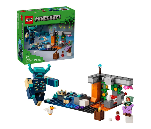 LEGO Minecraft 21274 Spotkanie ze strażnikiem - 1331610 - zdjęcie 2